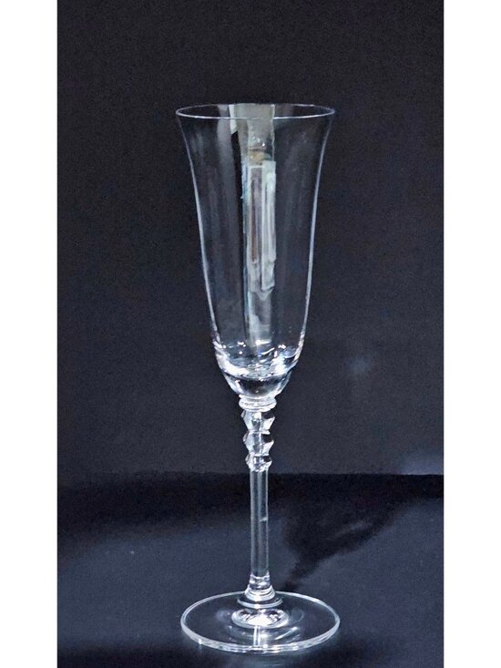 Mikasa Other - Mikasa Sonata Champagne Flute Glass 9" crystal blown glass elegant 1980s